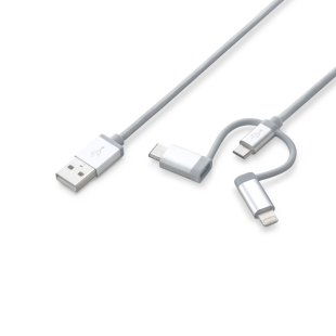 3-in-1 Lightning Adapter Cable