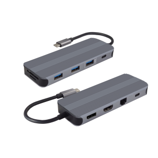 USB-C 10 in 1 Multi Adapter