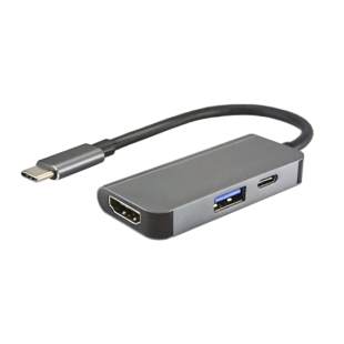 USB-C 3 in 1 Multi Adapter